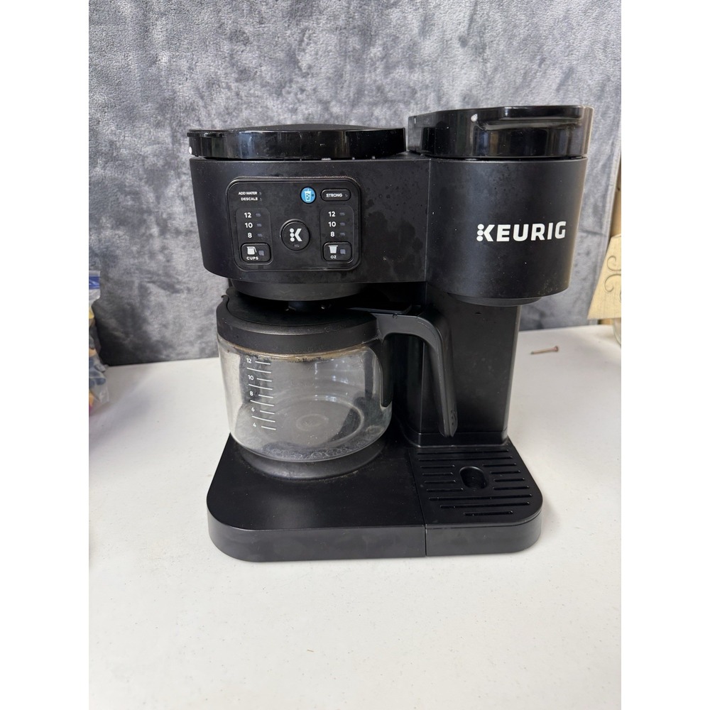 Keurig K-Duo Essentials, Hot & Iced Single-Serve K-Cup Pod Coffee Maker &
